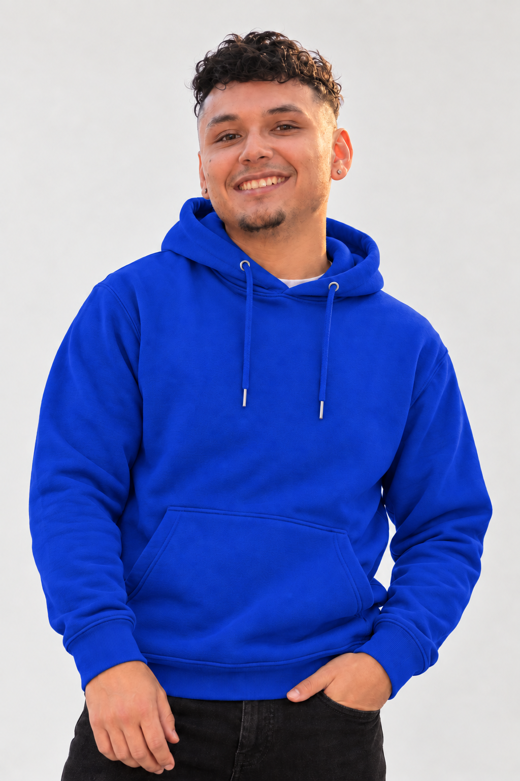 Royal hoodie front preview